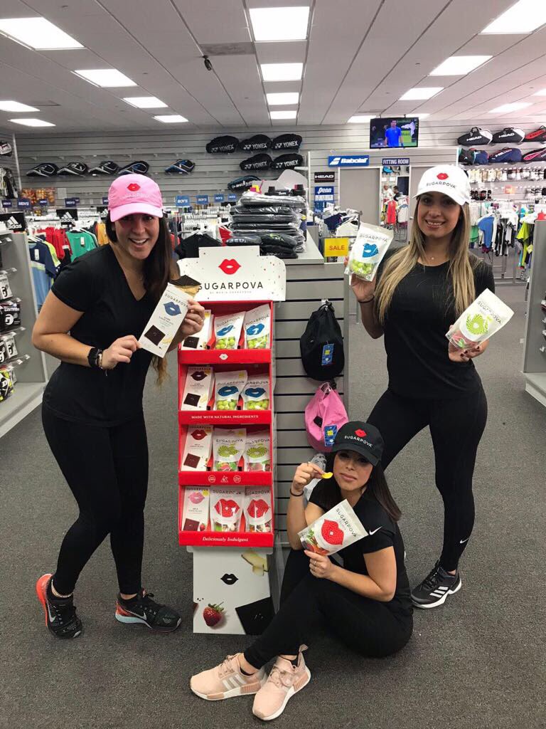 RT @Sugarpova: Sugarpova is now available in all @TennisPlaza locations! Stop by if you are in Florida #tennisshop https://t.co/QFy5bYvnav