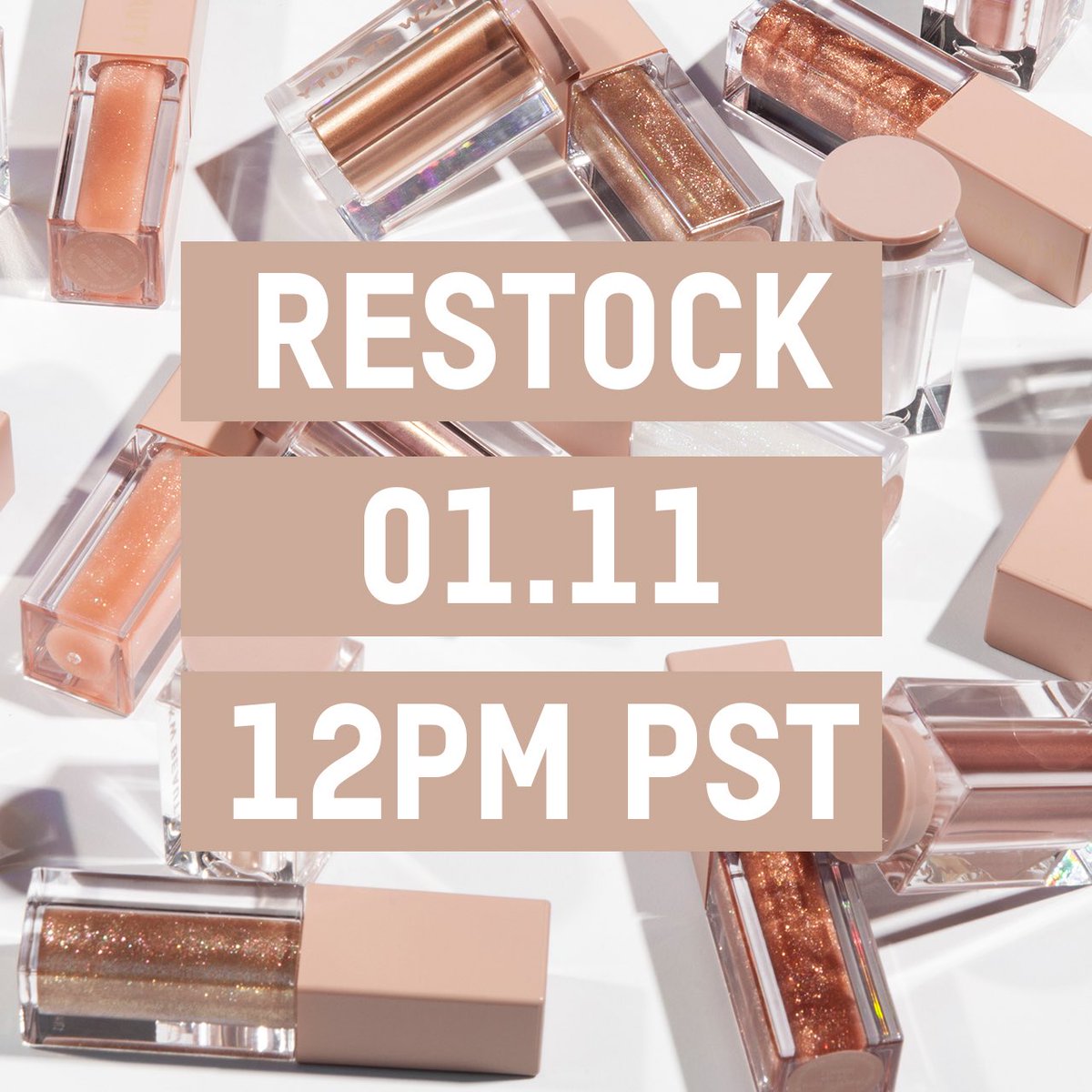 RT @kkwbeauty: Ultralight Beams Collection will be back in stock tomorrow 12pm PST only at https://t.co/32qaKbs5YG https://t.co/LPUbydEnJy