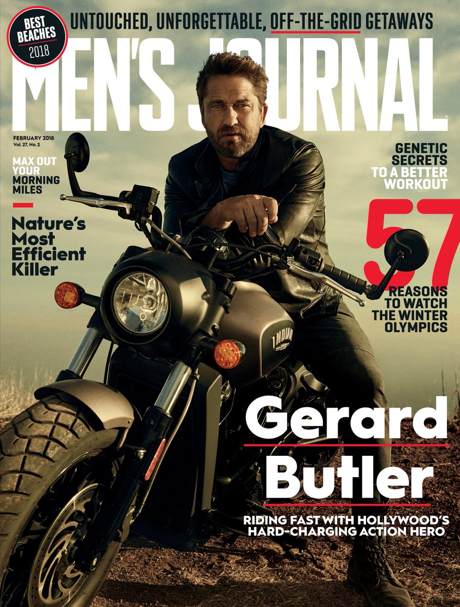 On the road with @MensJournal. Pumped to share this cover with you. Hits newsstands next week. #DenOfThieves https://t.co/tU6CyMVPUS