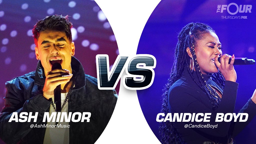 RT @TheFourOnFOX: Who do you think won that challenge? Tweet #Ash and #TheFour or #Candice and #TheFour NOW! https://t.co/QXN5d7kulY