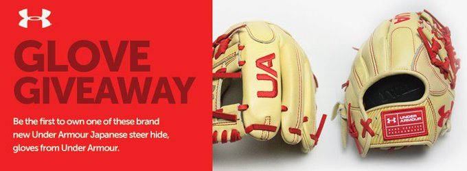 Under Armour Genuine Pro Baseball Glove Contest Giveaway Under Armour Genuine Pro Baseball Glove Contest Giveaway