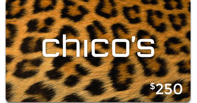 Chico's Gift Card Giveaway Chico's Gift Card Giveaway