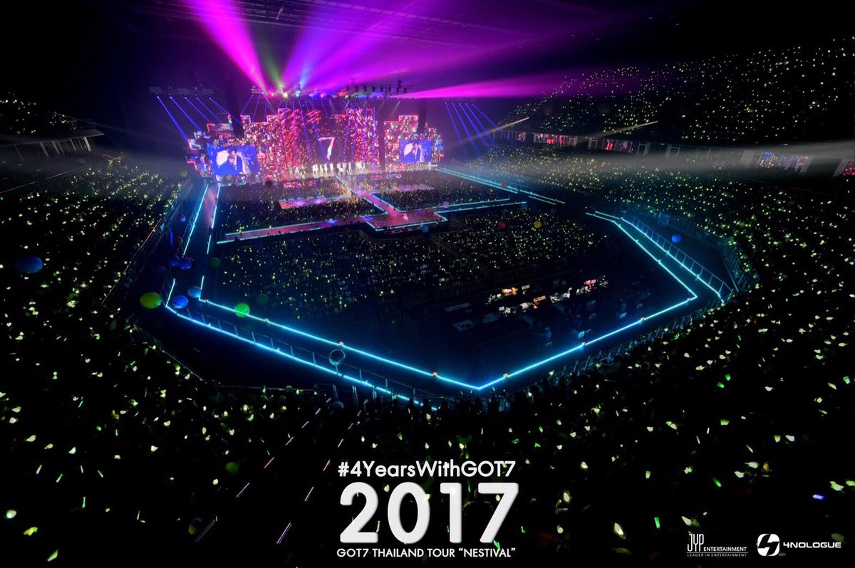 #4YearsWithGOT7