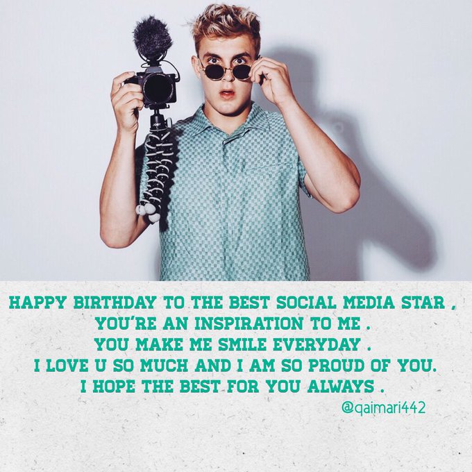 Jake Paul’s Birthday Celebration | HappyBday.to