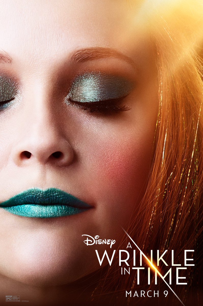 A little sparkle action for the new #MrsWhatsit @WrinkleInTime poster! ✨ https://t.co/LnXD0X7dCV