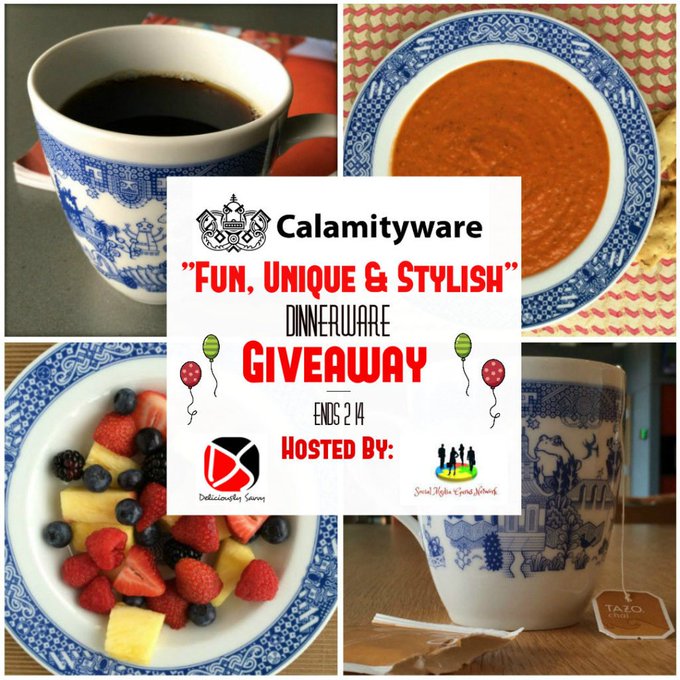 Calamityware Dinnerware Giveaway Calamityware Dinnerware Giveaway