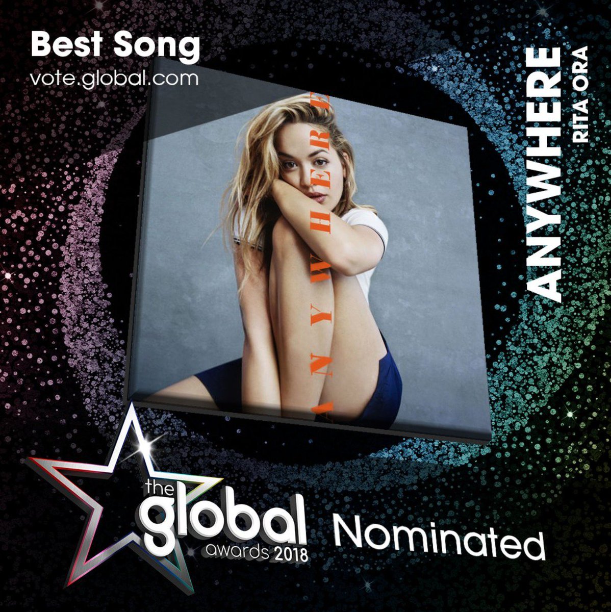 ❤️❤️ WOW!! Anywhere is up for Best Song at #TheGlobalAwards!!  https://t.co/3Qhb1LMPqz????????⭐️???????? https://t.co/fzI5lxvRtw