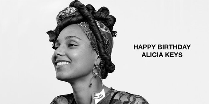Alicia Keys’s Birthday Celebration | HappyBday.to