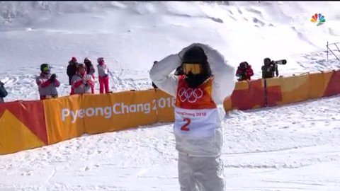 RT @NBCOlympics: SHAUN WHITE IS ON A MISSION. #BestOfUS #WinterOlympics https://t.co/E1XuTKthTN https://t.co/Lp6pO9048O
