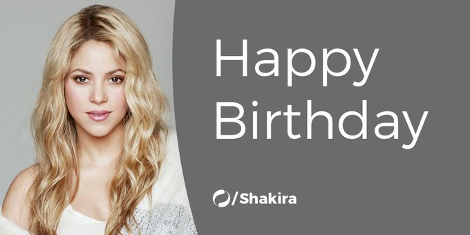 Shakira's Birthday Celebration | HappyBday.to