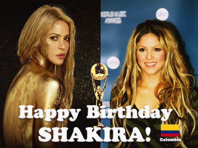 Shakira's Birthday Celebration | HappyBday.to