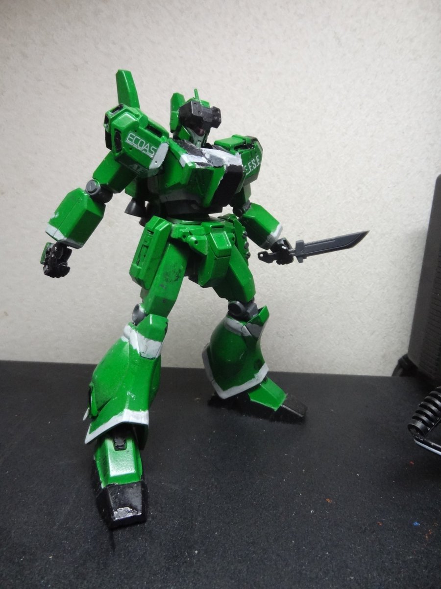 ジムIIIビームマスターがアルドノア・ゼロの「KG-6 スレイプニール」に似ていると若干話題なので、私のガンプラを一つ「 ジムIIIビームマスターがアルドノア・ゼロの「KG-6 スレイプニール」に似ていると若干話題なので、私のガンプラを一つ「