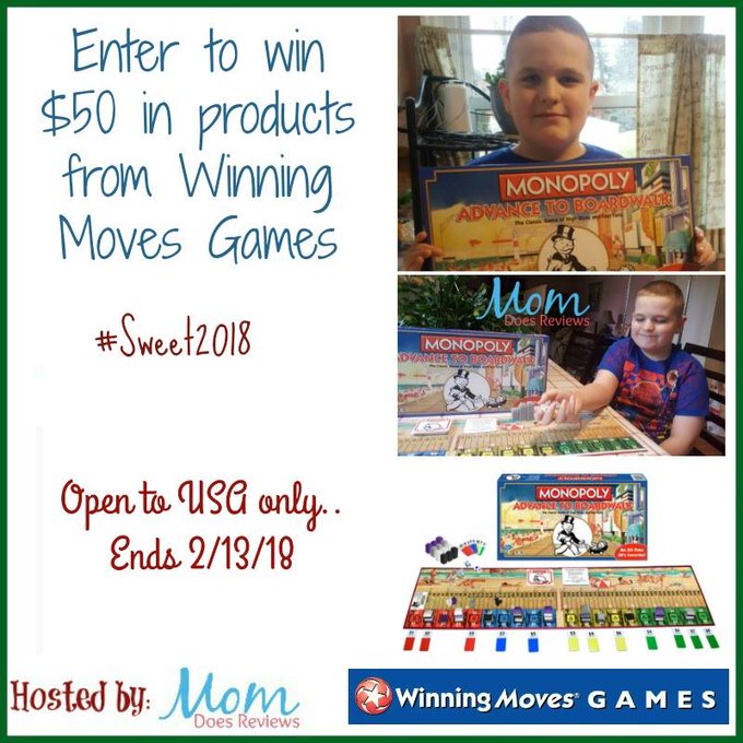 $50 in Products from Winning Moves Games-1-US-Ends 2/13 $50 in Products from Winning Moves Games-1-US-Ends 2/13