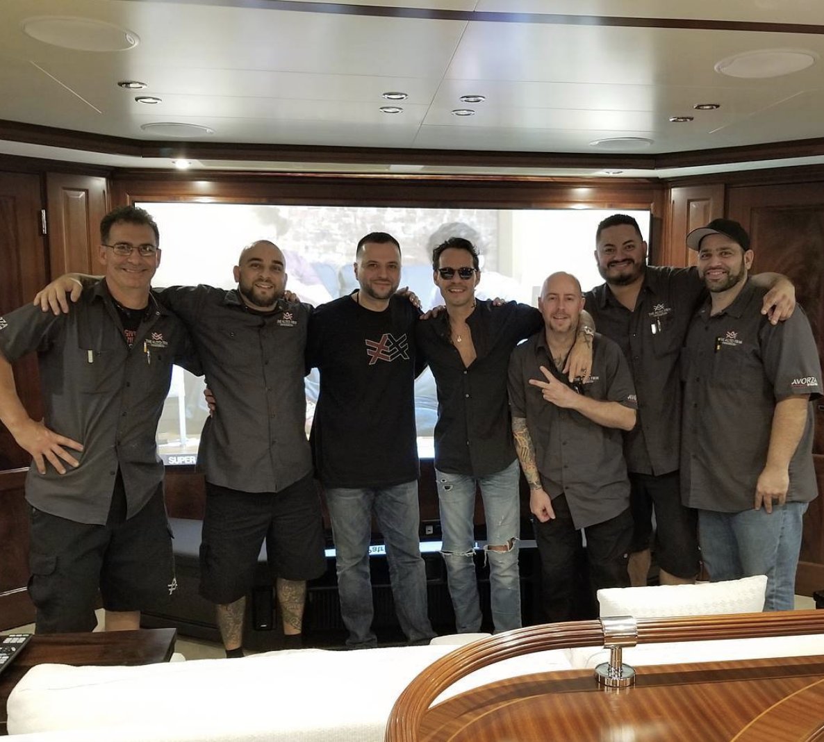 Thanks Alex Vega and @TheAutoFirm team for creating my new theater in my new yacht in time for the #SuperBowl. https://t.co/NFkhm0GBuB