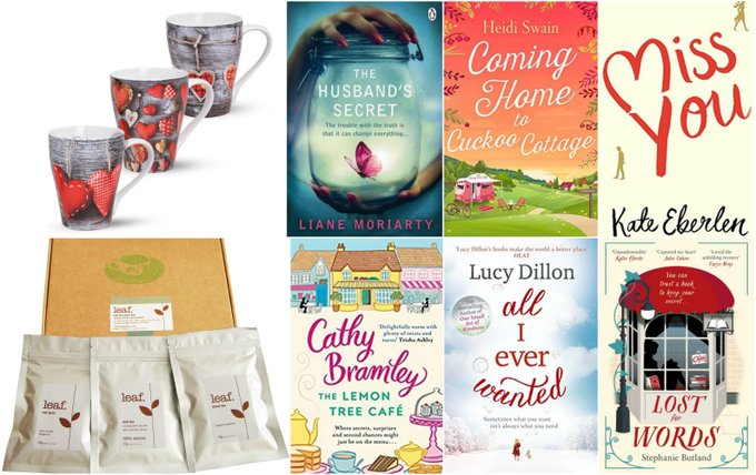 Six Wonderful Books, Tea & Three Mugs Giveaway Six Wonderful Books, Tea & Three Mugs Giveaway