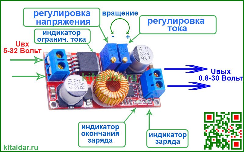 Как Правильно Отрегулировать Блок Питания Dc Xl4015e1