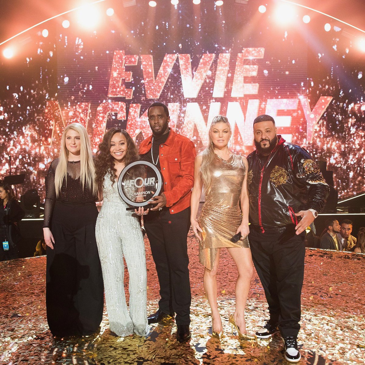 The Champion!!! @evvie_music #TheFour https://t.co/fPZxnrQivC