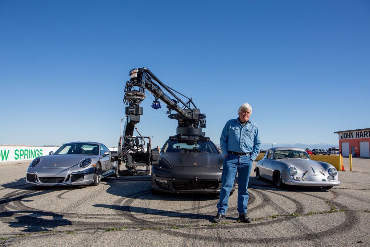 Three's company.

Thanks for watching tonight's episode of @LenosGarage - see you in April! #JayLenosGarage 