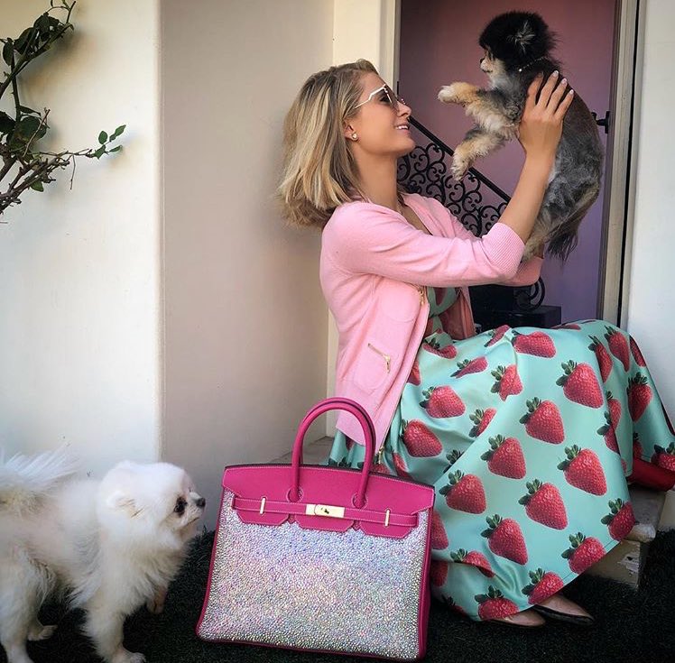 I love my #PrinceBabyBear & #PrincessParisJr is loving my new #Birkin. ???????????????????? https://t.co/0xsFzIyzTJ