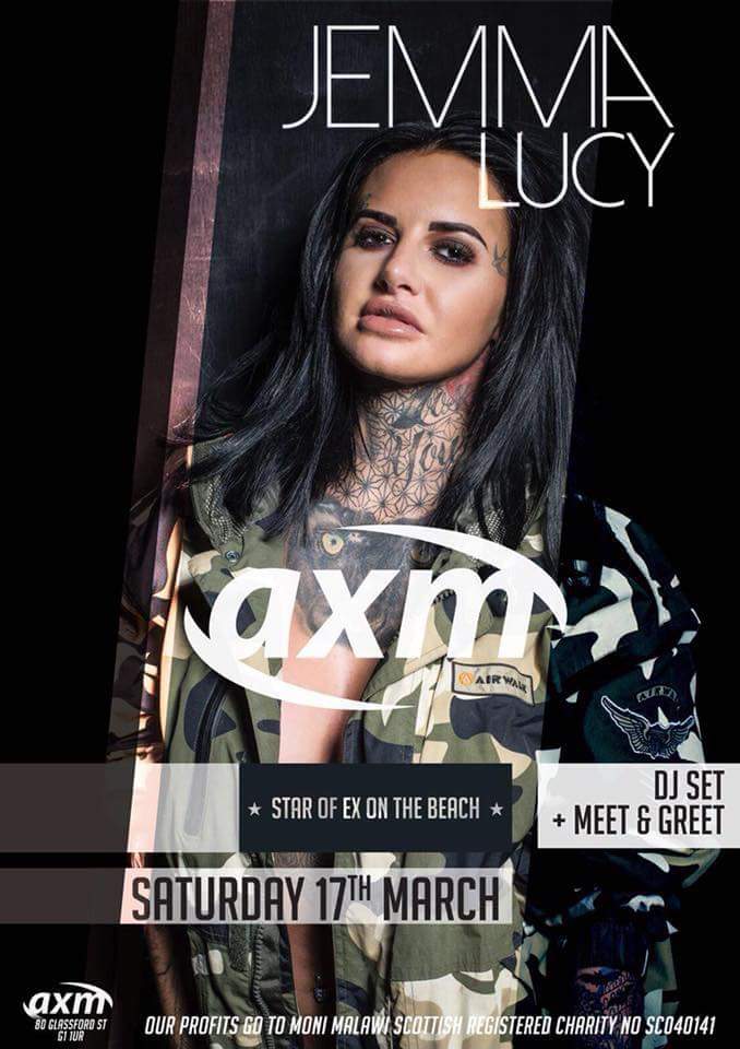 RT @EmmaCornish95: Buzzing ???? @jem_lucy  @axmclubglasgow https://t.co/Kq9aE9mdBx