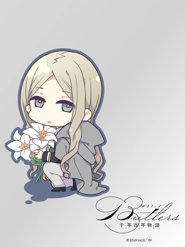 お花さんの世話に専念・ちびヒカリ♪ #千年百年 お花さんの世話に専念・ちびヒカリ♪ #千年百年