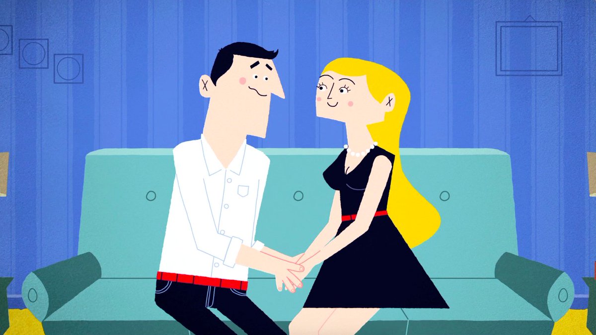 Scarlett Johansson plays one of the characters in this cartoon. Recommended viewing for #ValentinesDay. https://t.co/OCLxFyWYV4