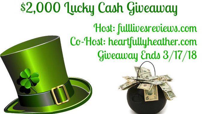 $2,000 Lucky Cash Giveaway! $2,000 Lucky Cash Giveaway!