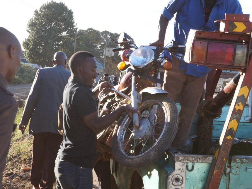 Boda boda rider, passenger killed in hit-and-run accident at Kikuyu