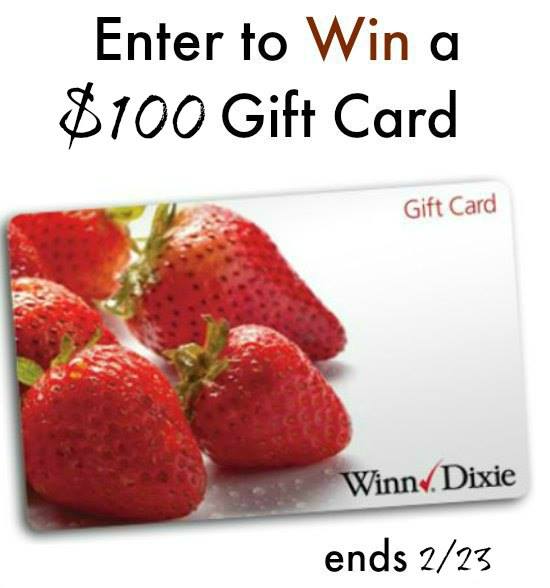 $100 GC to Winn-Dixie-1-US-Ends 2/23 $100 GC to Winn-Dixie-1-US-Ends 2/23