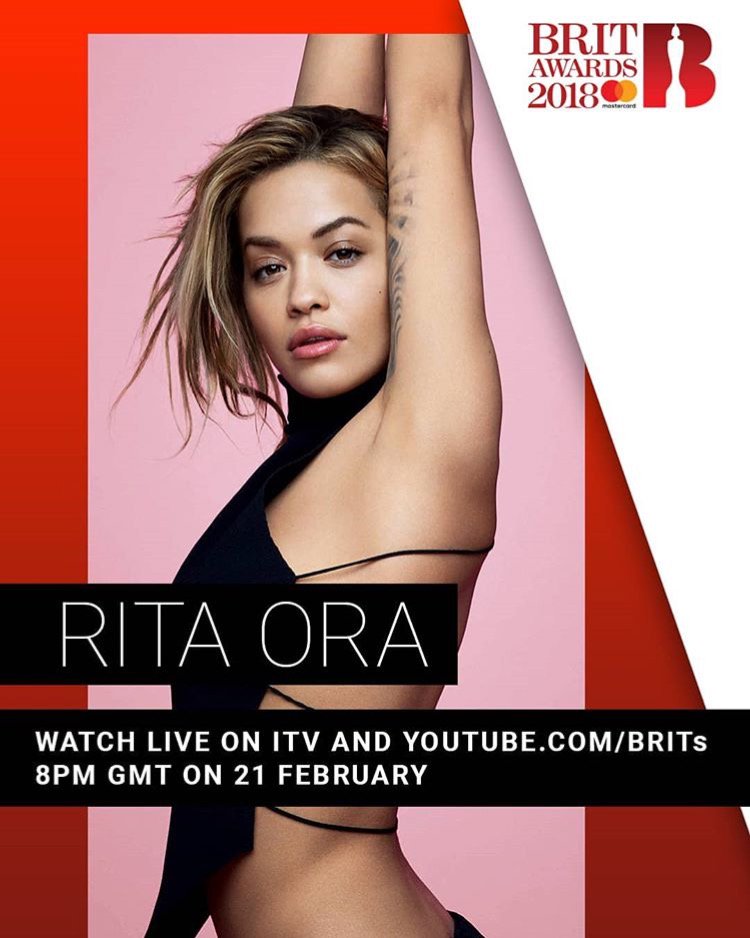 can't wait to see you all later, tune in from 8pm! https://t.co/iWM9tnoj1f #BRITs #ritaorabrits https://t.co/0V4ZmUqRQm