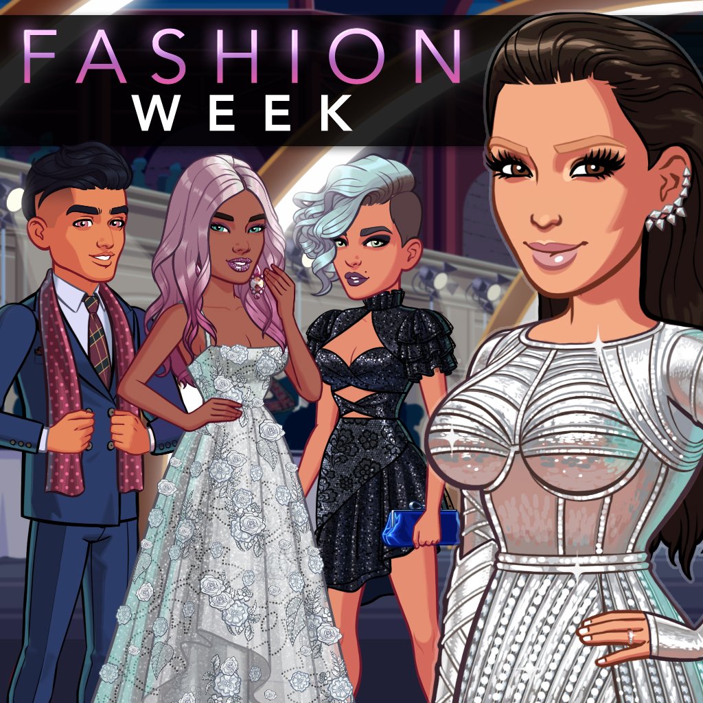 Fashion Week is so much fun in the #KimKardashianGame! I'd love to see what you're wearing! https://t.co/XNWPfZBxTd https://t.co/Pbn1e4rTqp