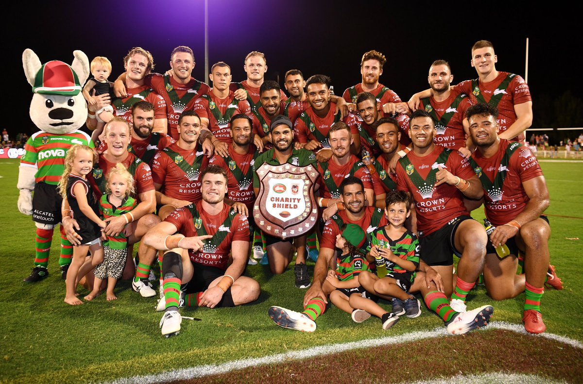 RT @SSFCRABBITOHS: We retain the ????for the 6th year straight! ???? 

#GoRabbitohs #CharityShield https://t.co/CPfuoNz540