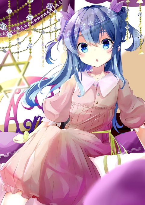 バルーンスカートワンピ風パジャマを着たノエルちゃんが見たかったので描いたという絵 #天体のメソッド バルーンスカートワンピ風パジャマを着たノエルちゃんが見たかったので描いたという絵 #天体のメソッド