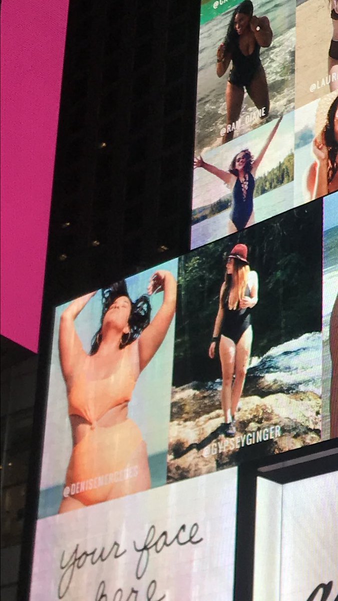 Bruh! My picture is in Time Square!!! Thank you @Aerie for making my dreams come true!!! ???? #AerieREAL https://t.co/HOjnSuI3OJ