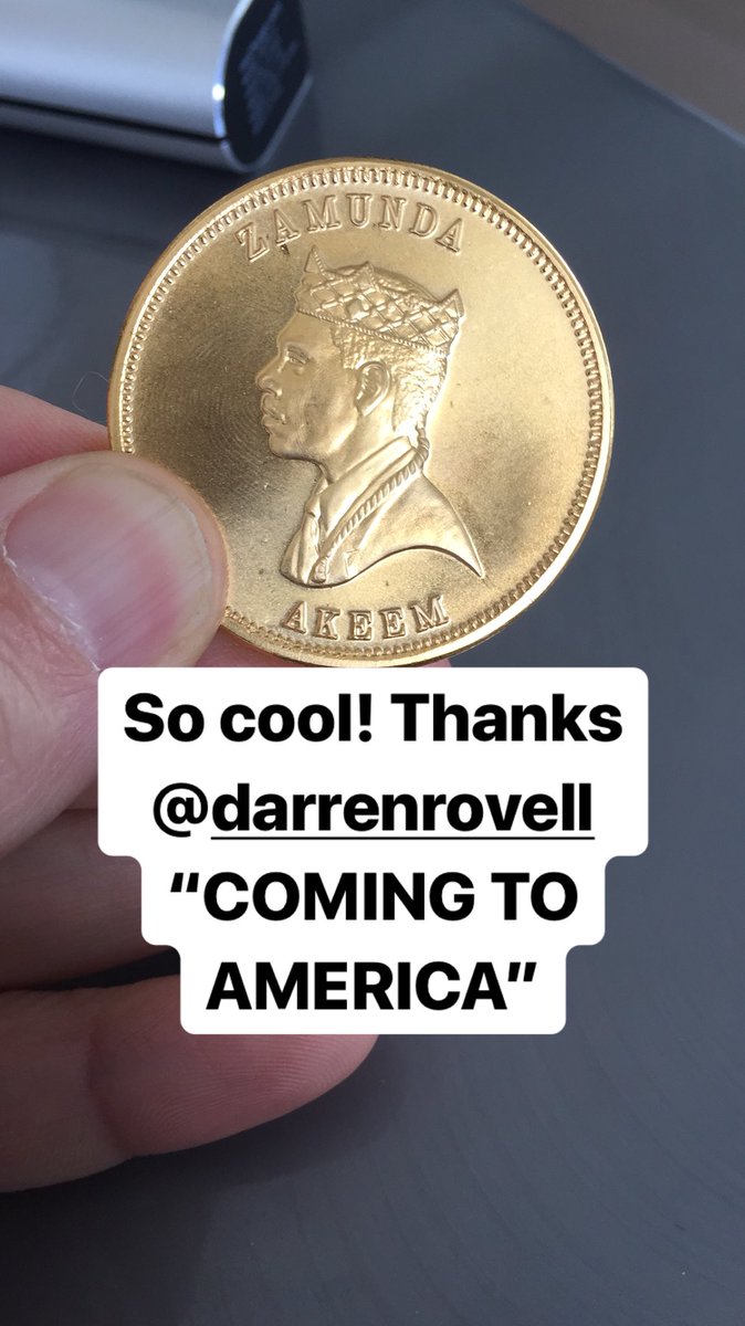 Got to say @darrenrovell hit me with a great gift today! #akeem #sowegotoqueens https://t.co/s7cSHMXxwL