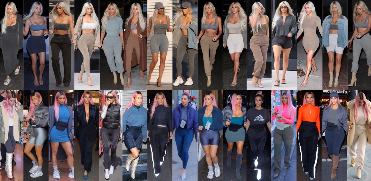 RT @KimKLegion: YEEZY SZN 6 & YEEZY SZN 7 
modeled by Kim Kardashian West https://t.co/EPGkqcwa4h