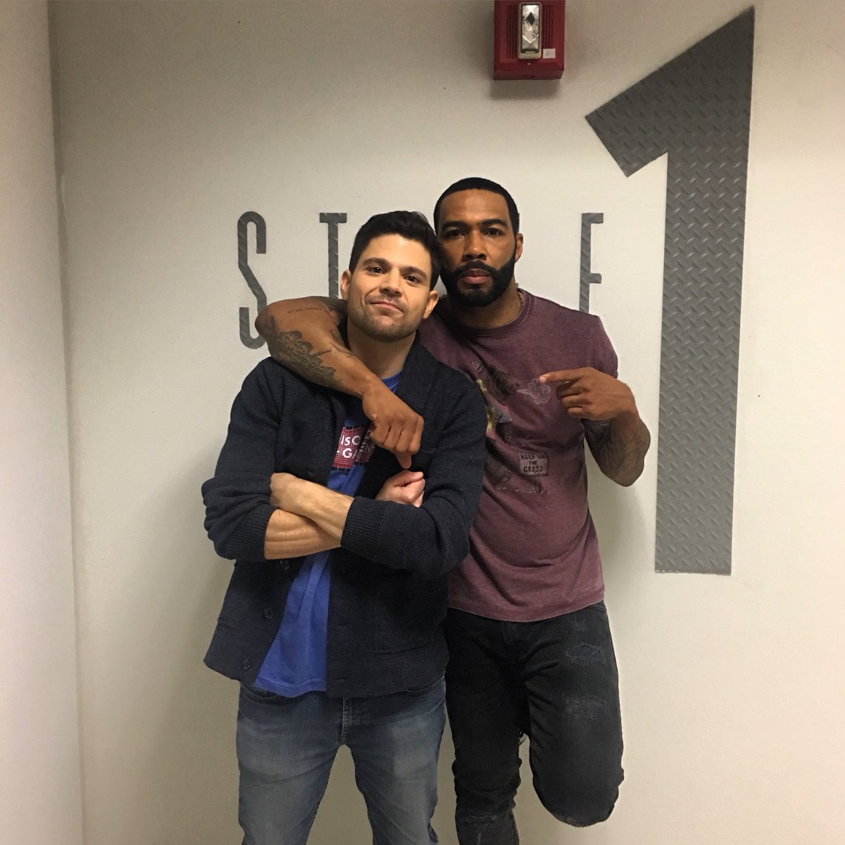 Lucky to get the chance to work with @OmariHardwick ! @Power_STARZ is coming soon! https://t.co/jWmc554TDK