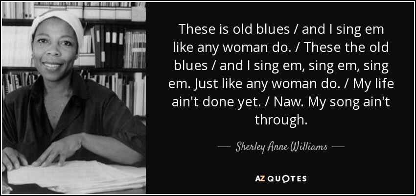 test Twitter Media - RT @KwemRadio: #WomensHistoryMonth #SherleyAnneWilliams https://t.co/UIT0JuVVtg