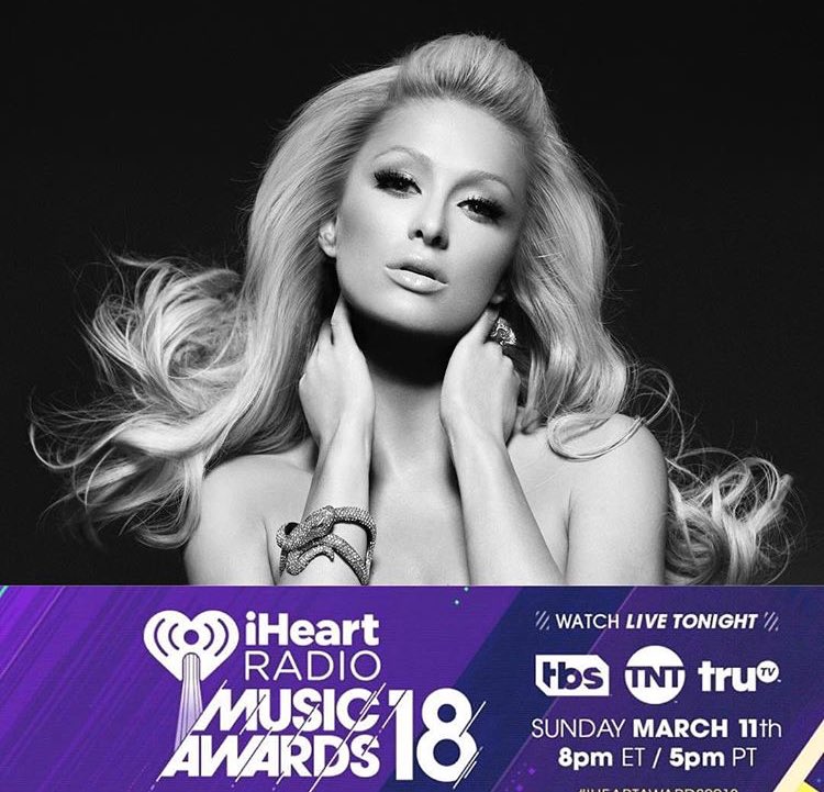 Excited to present at the @iHeartRadio #iHeartAwards2018 today! Watch tonight at 8PM ET / 5PM PT on @TBSnetwork! ???? https://t.co/CsC6DZm7dd