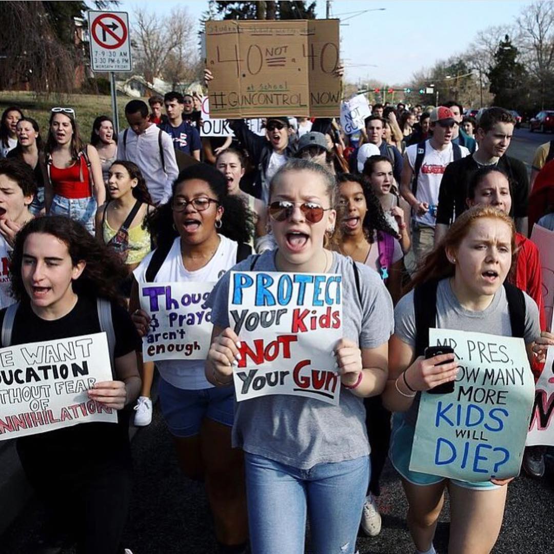 So very proud of these kids for using their voices. #nationalwalkoutday #repost from @GoalGang https://t.co/c2YfyJ3pjy