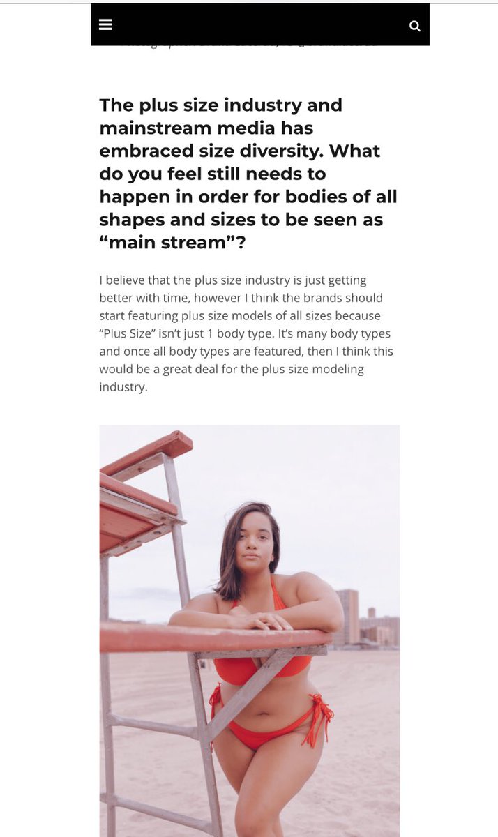 My feature with @Plusmodelmag ???? https://t.co/PSd9qAP52B