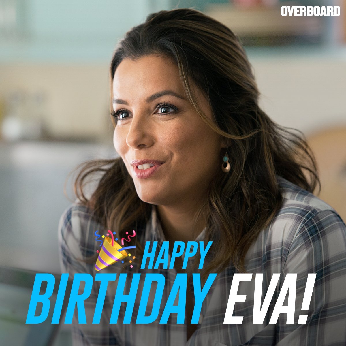 RT @OverboardMovie: Happy birthday to our favorite partner in crime, @EvaLongoria. #OverboardMovie https://t.co/2WmgucUwz3