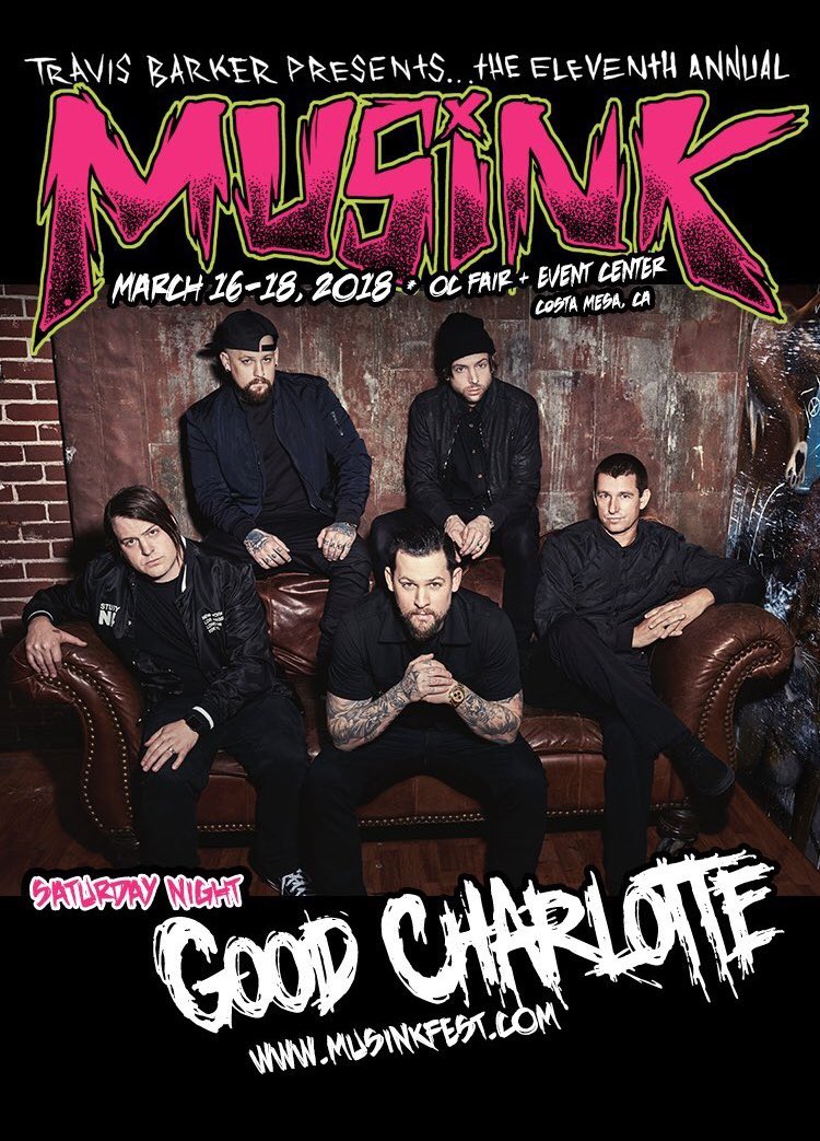 RT @GoodCharlotte: LET’S GO @Musink_TatFest TONIGHT!! https://t.co/CutZcV0DL9