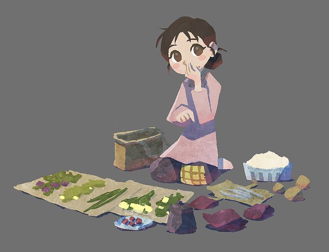 以前描いた『この世界の片隅に』のすずさん 以前描いた『この世界の片隅に』のすずさん