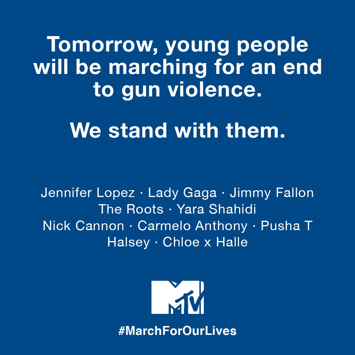TOMORROW #MarchForOurLives https://t.co/xLi9X9qOdy