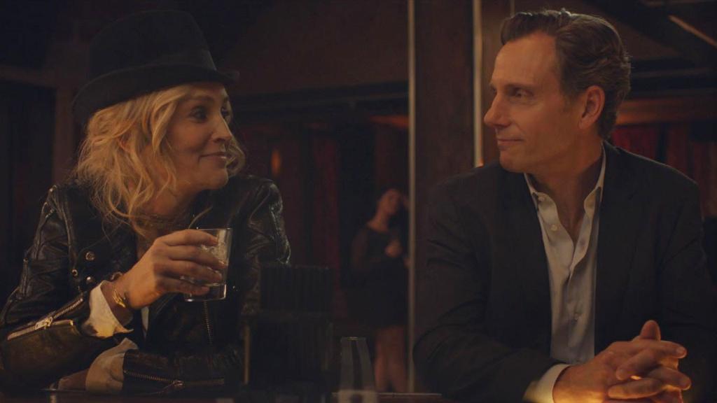 RT @etnow: .@sharonstone and @tonygoldwyn flirt at a bar in this 'All I Wish' clip. https://t.co/RSUyng6Oco https://t.co/heWrIQNmsZ