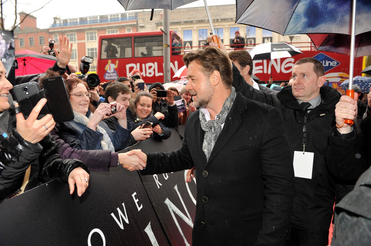 RT @ParamountIRL: #TBT to this date 4 years ago when @russellcrowe came to Dublin for a special screening of Noah. https://t.co/oknsM9q47g
