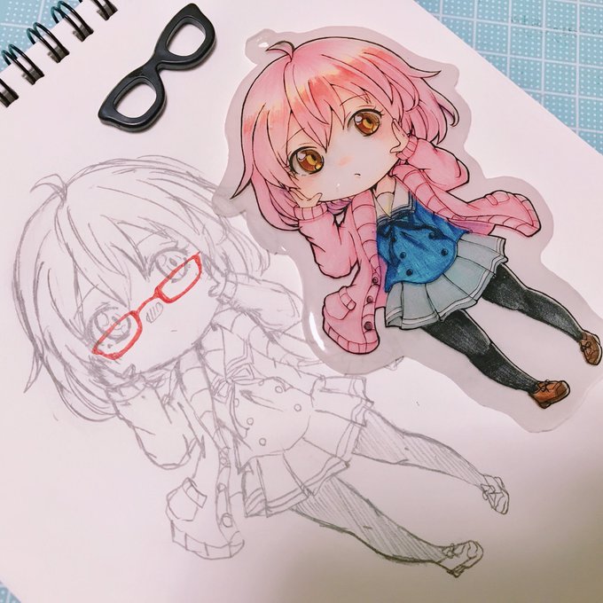 未来ちゃん誕生日おめでとうだ…🎉🎉わたしの中の永遠のNo.1メガネキャラ、だいすき💓✨画像は前に描いたイラストと手作りの 未来ちゃん誕生日おめでとうだ…🎉🎉わたしの中の永遠のNo.1メガネキャラ、だいすき💓✨画像は前に描いたイラストと手作りの
