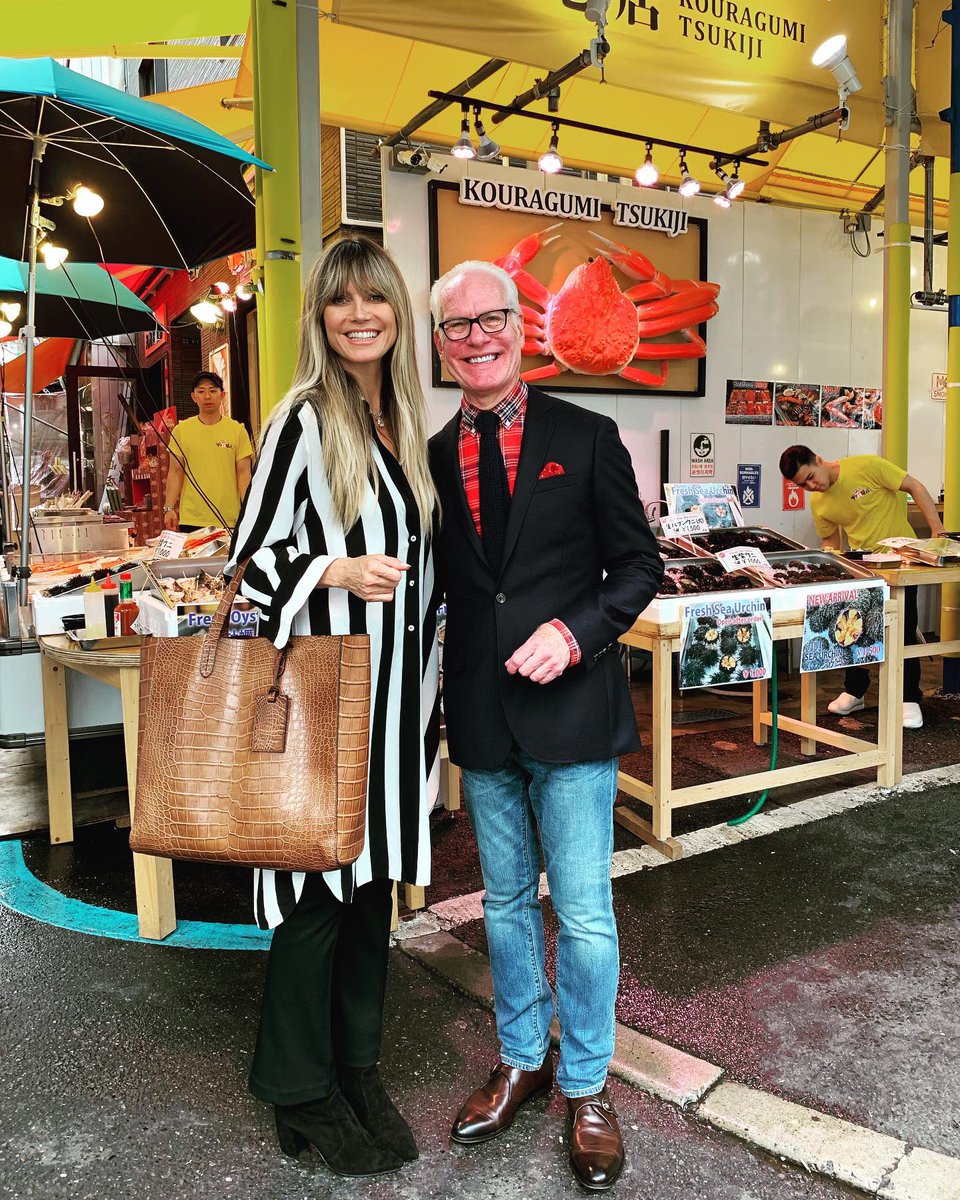 Fish ???? ???????? Market Tokyo 
With @timgunn 
#MakingTheCut 
@amazonprimevideo 
#wasabi
#seaurchin https://t.co/Htzg33Knee