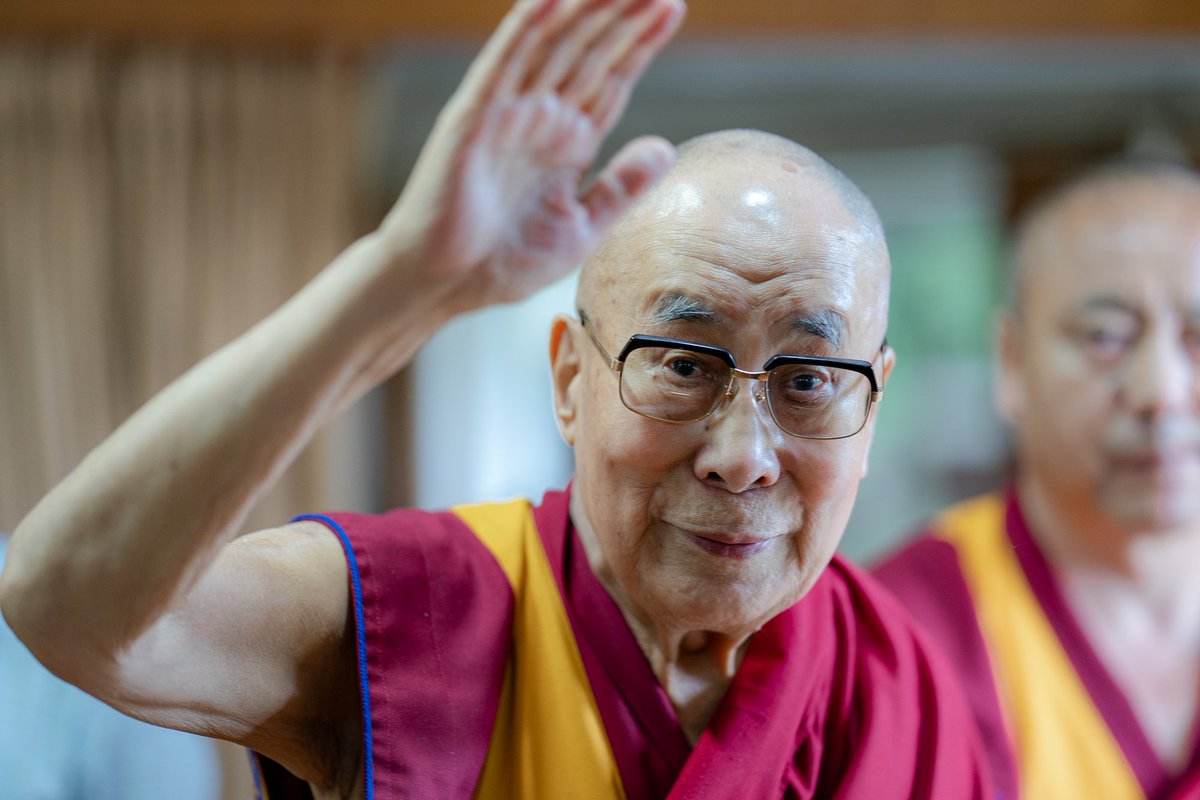HHDL sends his thanks for all the greetings he received on his birthday.  